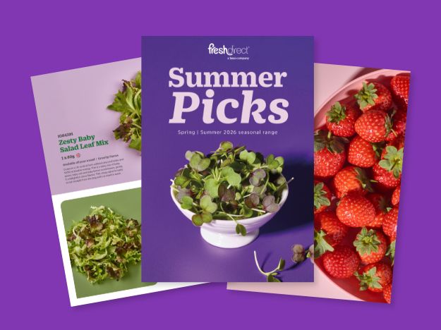 Fresh Direct Business Support Page Summer Picks